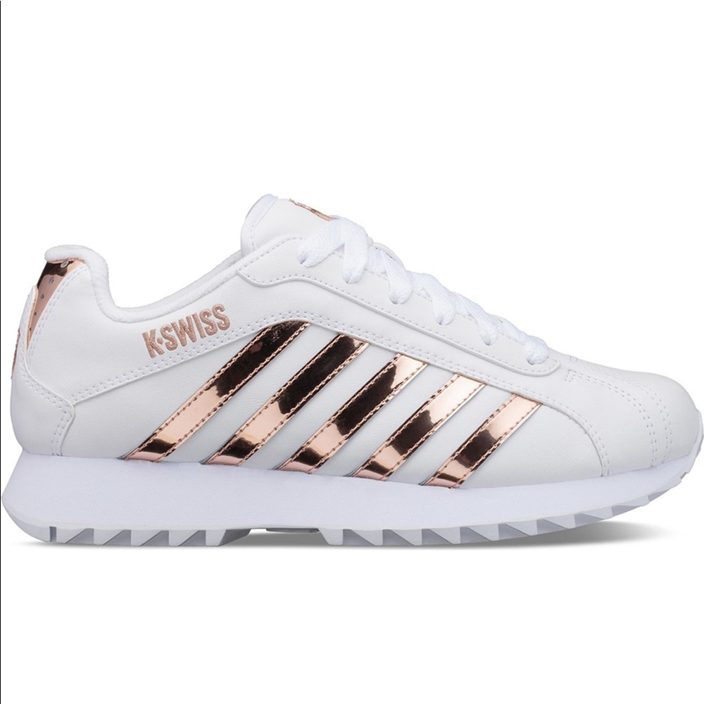 🌹🌹NWT Size 9.5 K-Swiss Rose Gold Women’s shoes. New in the Box. Never Worn - Picture 3 of 4